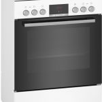 Κουζίνα με κεραμικές εστίες Bosch HKR390020 White