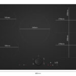 Επαγωγική εστία NEFF 80 cm Matt black T68NUV4A0